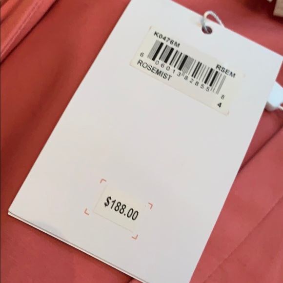 Gal Meets Glam Heather Wrap Fit & Flare Dress Pink - Picture 8 of 11